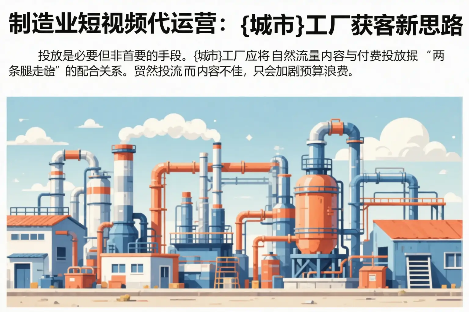 制造业短视频代运营:光山工厂获客新思路